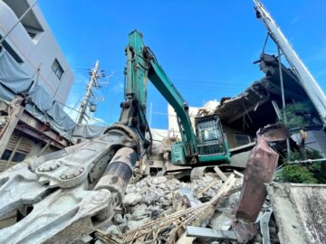 ビルの建物解体