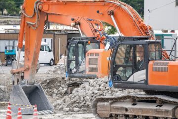 工場の建物解体