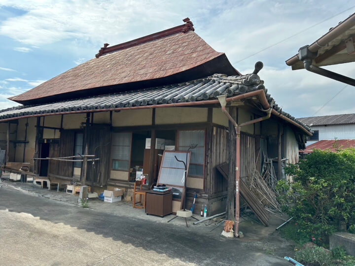 建物解体施工前